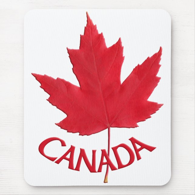Alfombrilla De Ratón Mousepad Canada Red Canada Maple Leaf Mousepad (Frente)