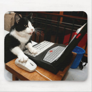 ALFOMBRILLA DE RATÓN MOUSEPAD CAT PC