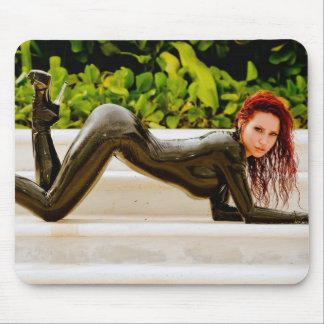 Alfombrilla De Ratón MOUSEPAD - CATSUIT NEGROS - Bianca Beauchamp