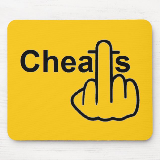Alfombrilla De Ratón Mousepad Cheats Flip (Frente)