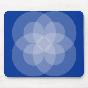 Alfombrilla De Ratón Mousepad - Círculos interrelacionados