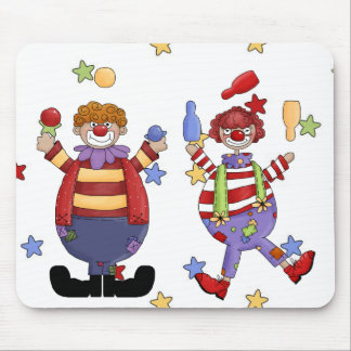 Alfombrilla De Ratón Mousepad Circus Clowns
