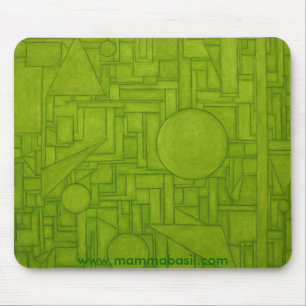 Alfombrilla De Ratón Mousepad - Ciudad verde