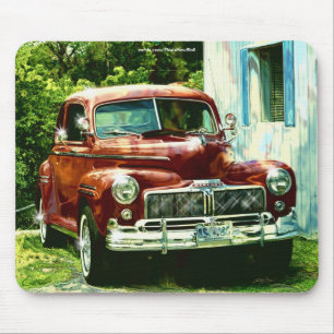 Alfombrilla De Ratón Mousepad clásico de arte de coleccionista de coche