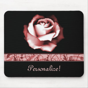 Alfombrilla De Ratón Mousepad color de rosa de rubíes