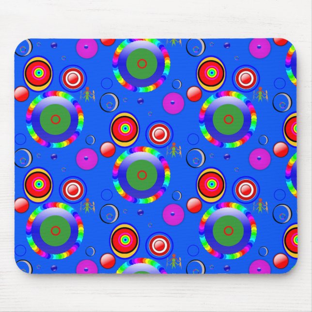 Alfombrilla De Ratón Mousepad Colorful (Frente)