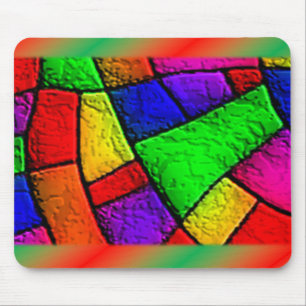 Alfombrilla De Ratón Mousepad Colorful