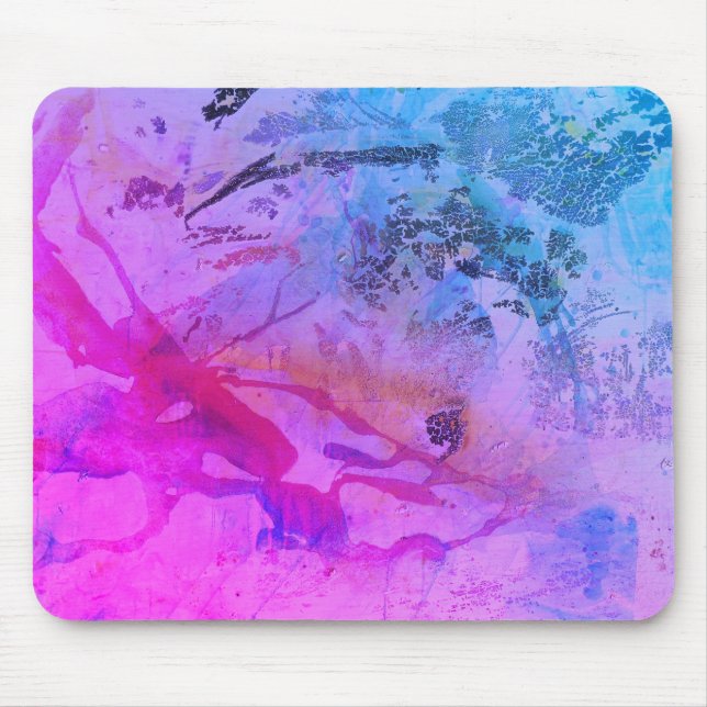Alfombrilla De Ratón mousepad colorful painting poetic (Frente)