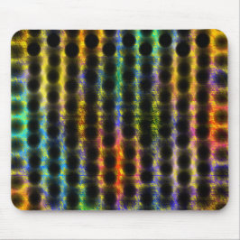 Alfombrilla De Ratón MousePad colorido de bolinhas bagunçadas alinhadas