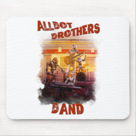 Alfombrilla De Ratón mousepad con Allbot Brothers Band de BSR