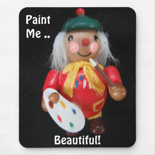 Alfombrilla De Ratón Mousepad Con Artista (Frente)