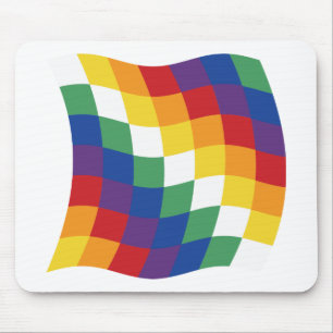 Alfombrilla De Ratón Mousepad con bandera aymara