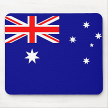 Mousepad con bandera de Australia