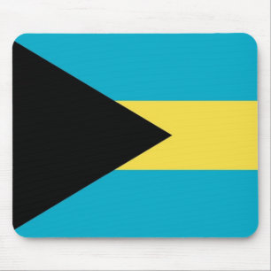 Alfombrilla De Ratón Mousepad con bandera de Bahamas