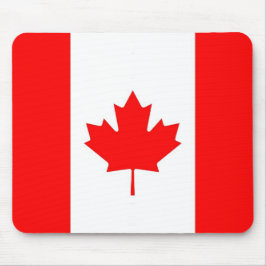 Alfombrilla De Ratón Mousepad con bandera de Canadá