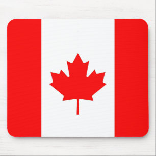 Alfombrilla De Ratón Mousepad con bandera de Canadá