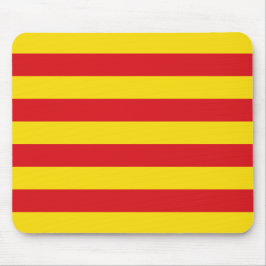 Alfombrilla De Ratón Mousepad con bandera de Cataluña