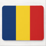 Alfombrilla De Ratón Mousepad con bandera de Chad<br><div class="desc">Este diseño de mousepad simplemente incluye la bandera de Chad. Una gran manera de recordar a Chad mientras estaba en el ordenador.</div>