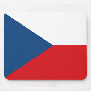 Alfombrilla De Ratón Mousepad con bandera de Checia