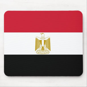 Alfombrilla De Ratón Mousepad con bandera de Egipto