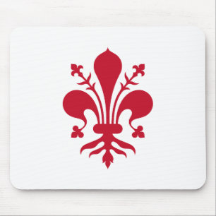 Alfombrilla De Ratón Mousepad con bandera de Florencia, Toscana