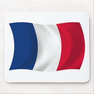 Alfombrilla De Ratón Mousepad con bandera de Francia