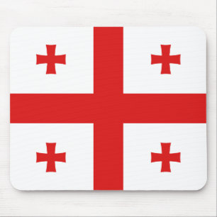 Alfombrilla De Ratón Mousepad con bandera de Georgia