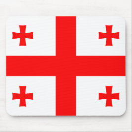 Alfombrilla De Ratón Mousepad con bandera de Georgia