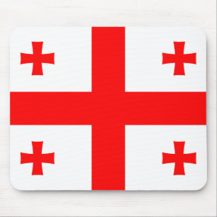 Alfombrilla De Ratón Mousepad con bandera de Georgia