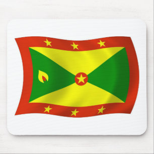 Alfombrilla De Ratón Mousepad con bandera de Granada