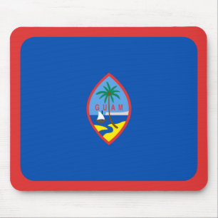 Alfombrilla De Ratón Mousepad con bandera de Guam