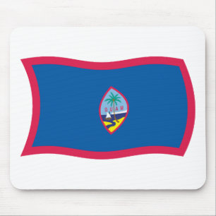 Alfombrilla De Ratón Mousepad con bandera de Guam