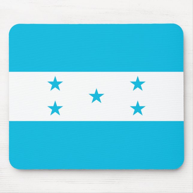 Alfombrilla De Ratón Mousepad con bandera de Honduras (Frente)