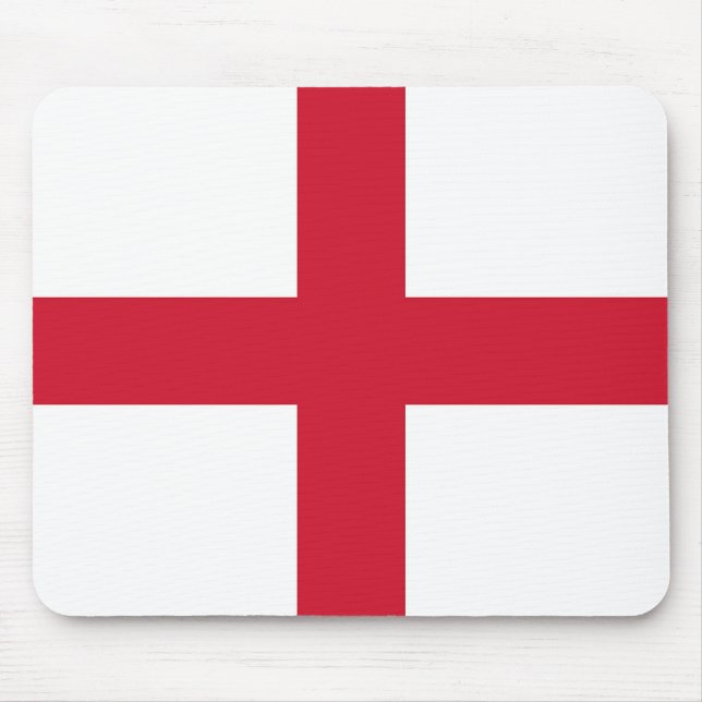 Alfombrilla De Ratón Mousepad con bandera de Inglaterra (Frente)