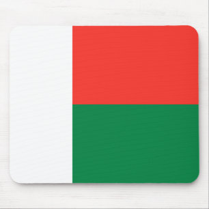 Alfombrilla De Ratón Mousepad con bandera de Madagascar