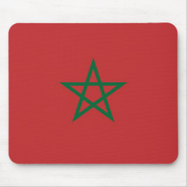 Alfombrilla De Ratón Mousepad con bandera de Marruecos