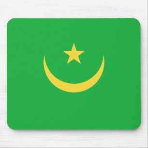 Alfombrilla De Ratón Mousepad con bandera de Mauritania