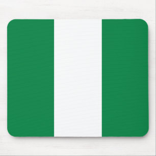 Alfombrilla De Ratón Mousepad con bandera de Nigeria