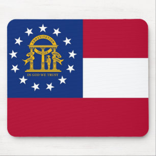 Alfombrilla De Ratón Mousepad con bandera del estado de Georgia - Estad
