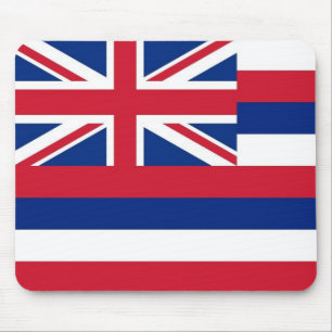 Alfombrilla De Ratón Mousepad con bandera del estado de Hawaii - Estado