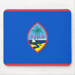 Alfombrilla De Ratón Mousepad con bandera Guam - Estados Unidos