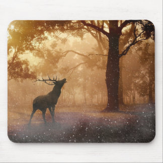 Alfombrilla De Ratón Mousepad con ciervo / Mousepad Hirsch
