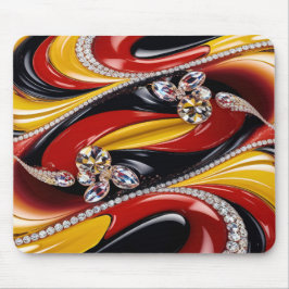 Alfombrilla De Ratón Mousepad con diseño de colores belgas