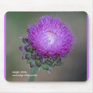 Alfombrilla De Ratón Mousepad con el cardo