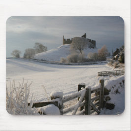 Alfombrilla De Ratón Mousepad con el castillo de Hume en invierno