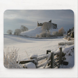 Alfombrilla De Ratón Mousepad con el castillo de Hume en invierno