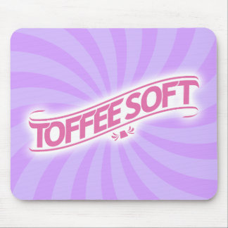 Alfombrilla De Ratón Mousepad con el logotipo de ToffeeSoft - rosa