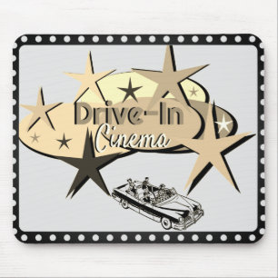Alfombrilla De Ratón *Mousepad con el logotipo Drive In Cinema*