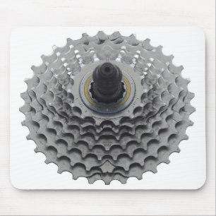 Alfombrilla De Ratón Mousepad con el piñón de la bici