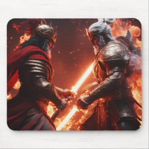 Alfombrilla De Ratón Mousepad con jugadores adorará a los guerreros imp